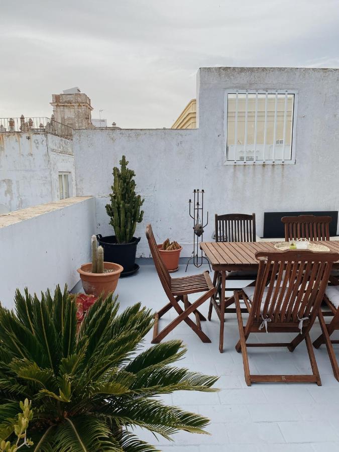 Cool Loft In The Old Town With Rooftop Terrace And Fireplace Tarifa Eksteriør billede